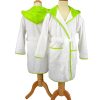 White/Lime Green