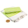 White/Lime Green