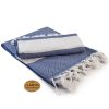 Navy Blue/White