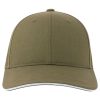 Olive/White