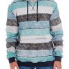 Lt. Blue - Black (Striped)