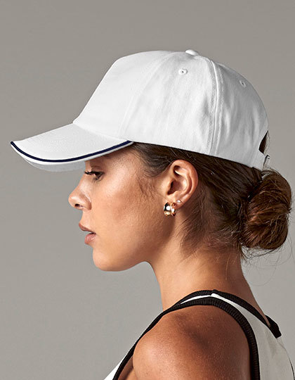 Authentic 5 Panel Cap - Piped Peak