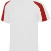 Arctic White/Fire Red