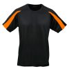 Jet Black/Electric Orange