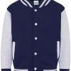 Oxford Navy/Heather Grey