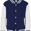 Oxford Navy/White