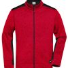 Red Melange/Black