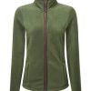 Moss Green (ca. Pantone 2410C)/Brown (ca. Pantone 4975C)