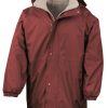 Burgundy/Camel