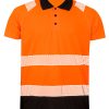 Fluorescent Orange/Black