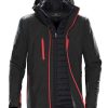 Black/Bright Red