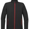 Black/Bright Red